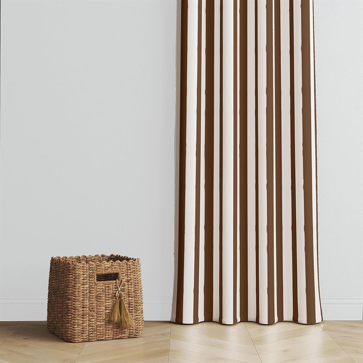 Strip Canvas Curtain - Heavy Duty Waterproof - Image 3