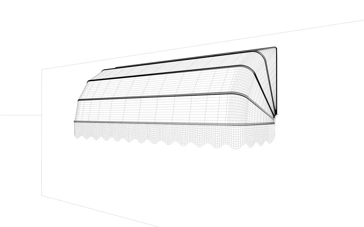 Outdoor Polycarbonate Awning - Heavy Duty Waterproof - Image 3