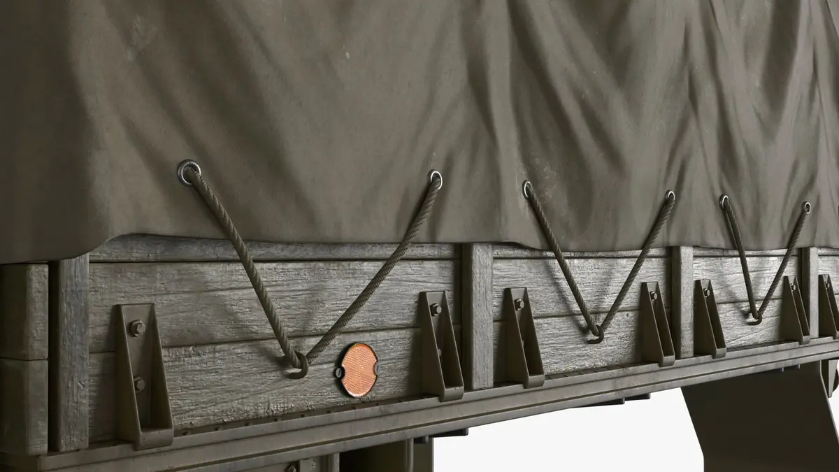 Military Truck Canvas Tarpal 100% Waterproof. - Image 5