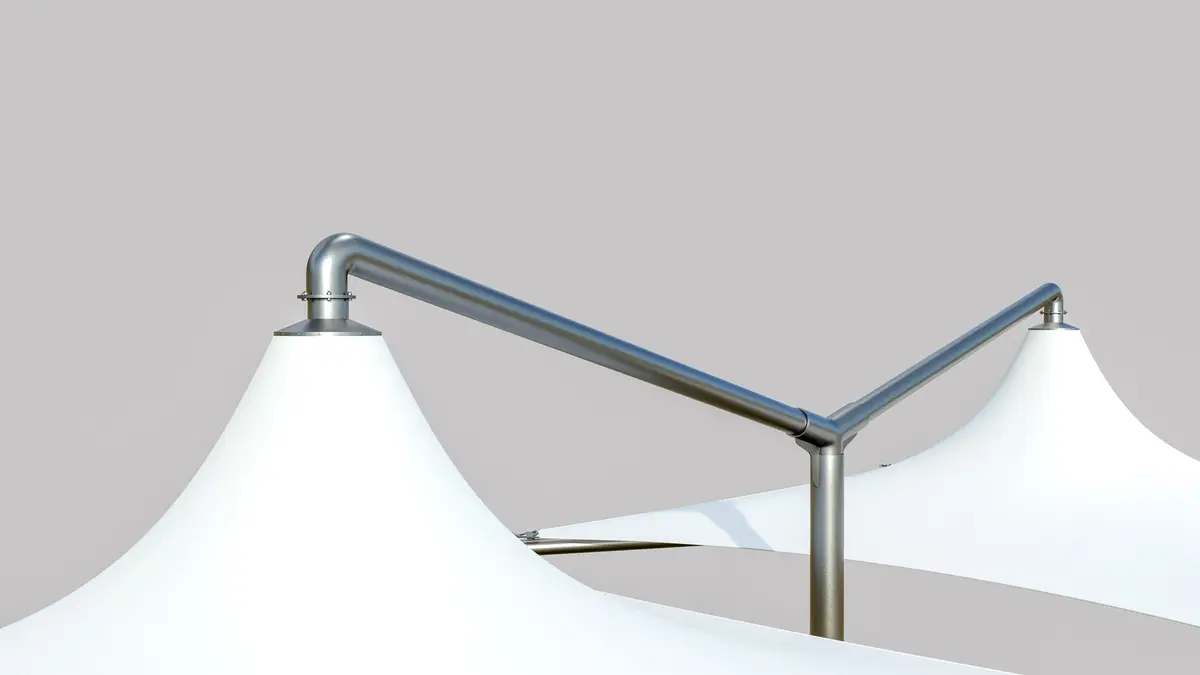 PVC Tensile Shade Structure - Image 3