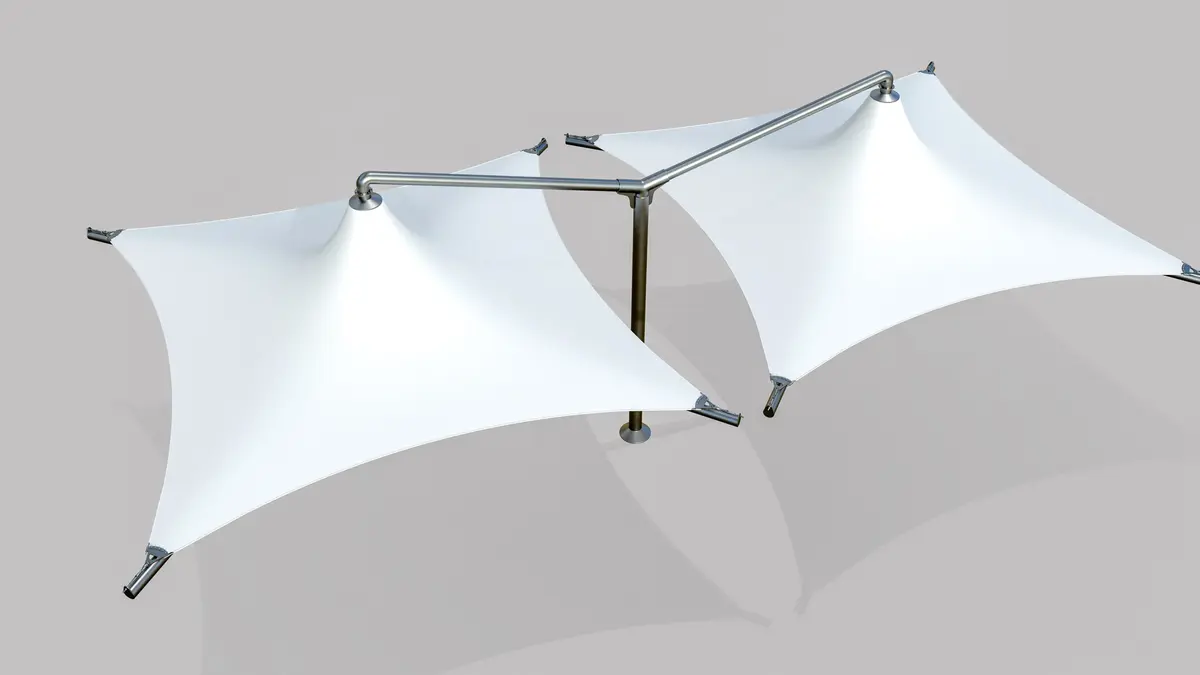 PVC Tensile Shade Structure - Image 4