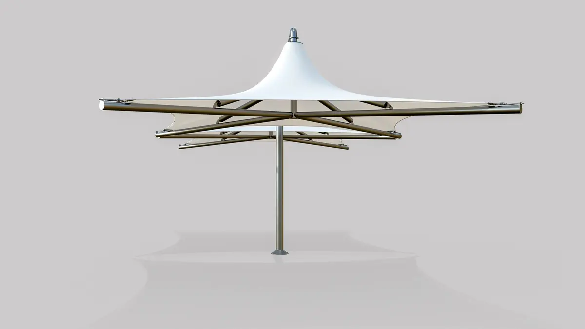 PVC Tensile Shade Structure - Image 5