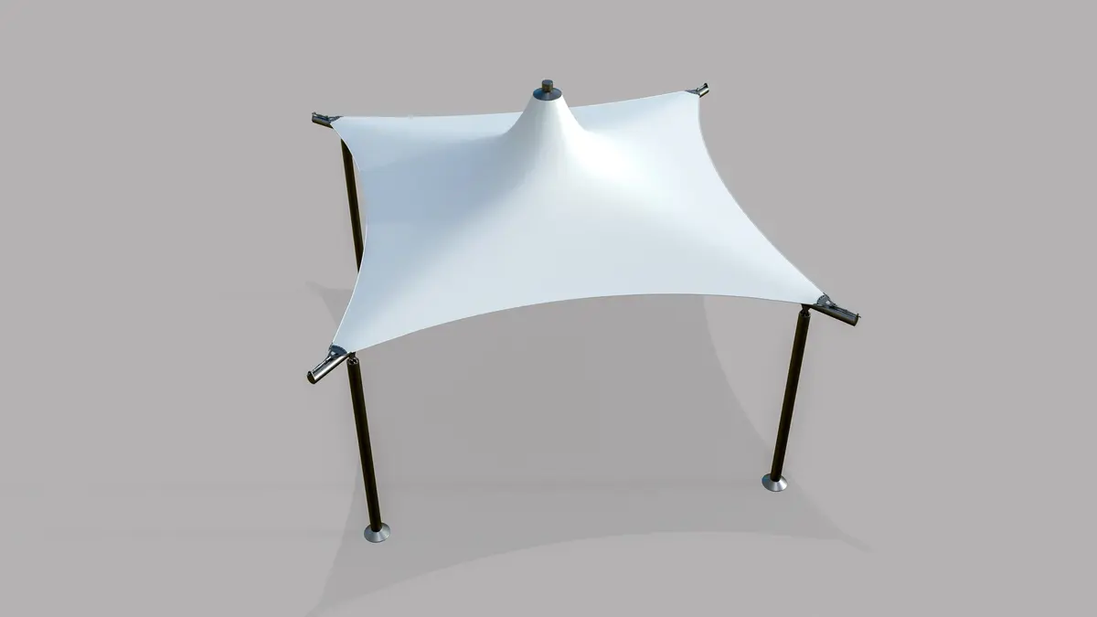 PVC Tensile Structure Conical - Image 4