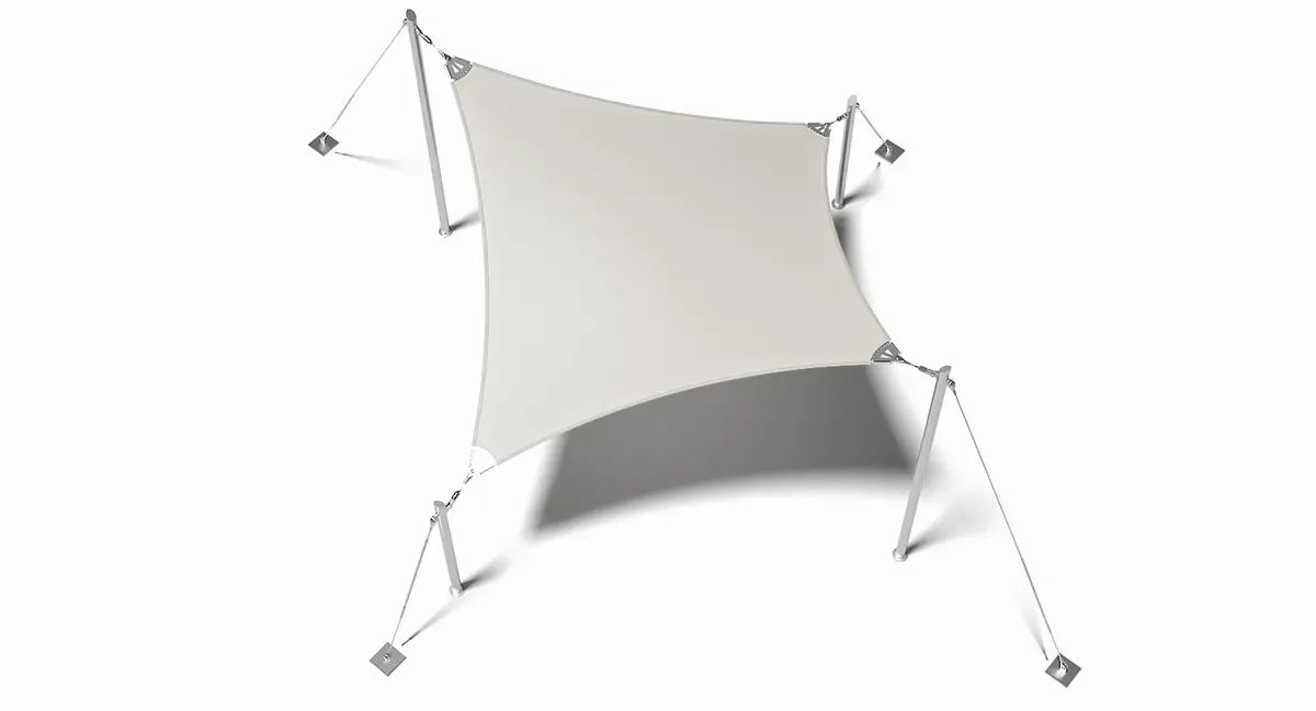 PVC Tensile Structure Square - Image 3