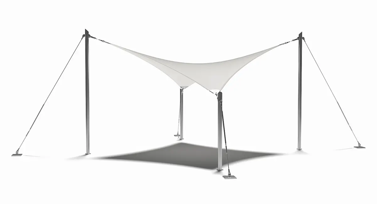 PVC Tensile Structure Square - Image 4