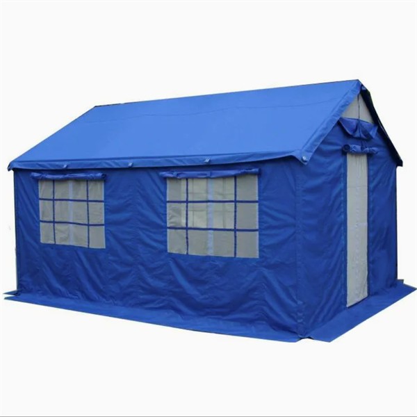 Steel Frame Outdoor Winter Blue Army Canvas Camping Military Tent