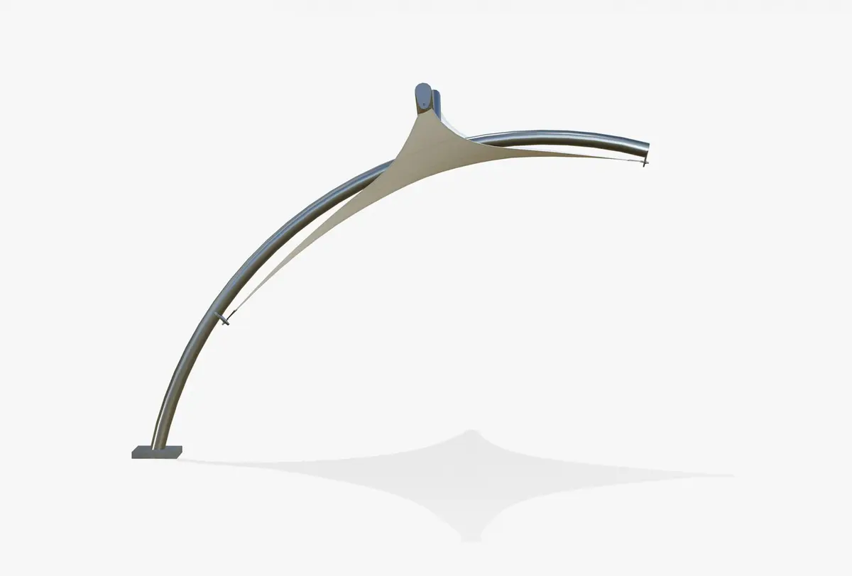 White Hyper Model Tensile Structures - Image 3