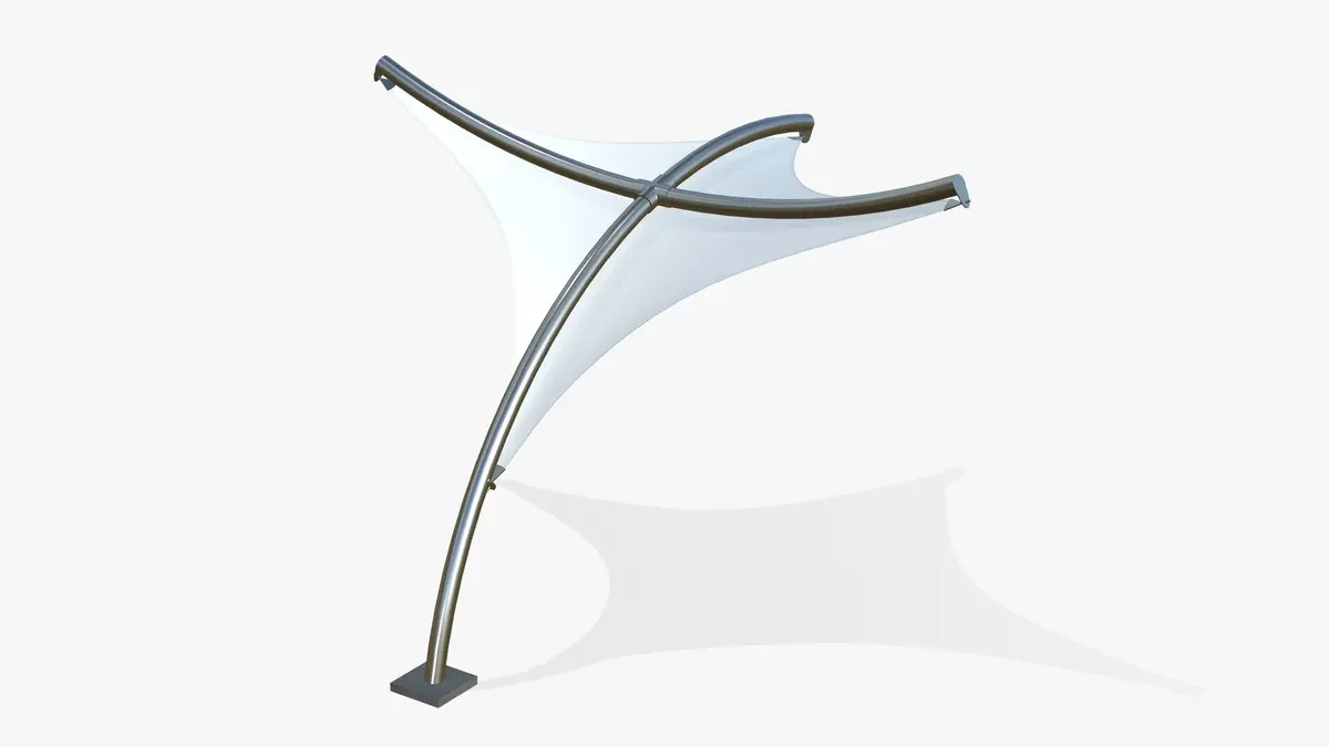 White Hyper Model Tensile Structures - Image 4